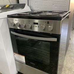Stove Stainless Steel Electric- Great! For Compact Units