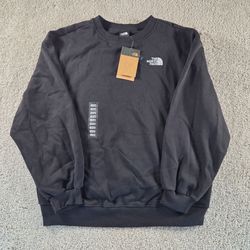 The North Face Evolution Womens Large Black Oversized Pullover Sweatshirt New