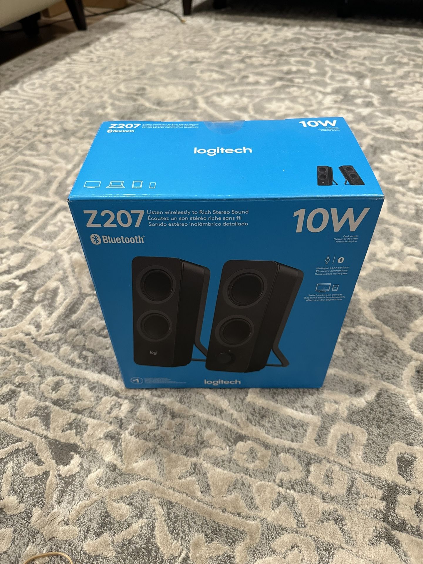 Logitech Z207 10W Computer Desktop Speaker