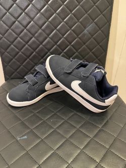Nike Blue White Boys Shoes - Size 10C