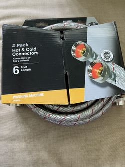 Hot &  Cold Washing Machine Connectors