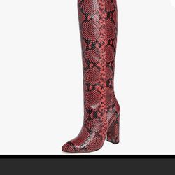 Villa Rouge Klark Snakeskin Tall Boots