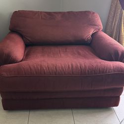 Over Sized Custom Sherrill furniture Loveseat