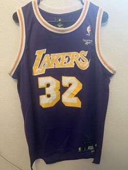Magic Johnson Lakers Jersey Size L