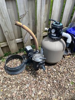 Lot of pool parts (new and used)