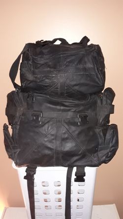 HD Leather Saddle Bags