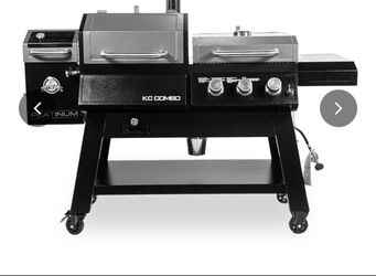 Pit Boss Platinum KC Combo Pellet & Gas Grill – $450  Great For The Forth Of July!?