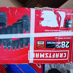 Craftsman 28 Piece Impact Socket Set