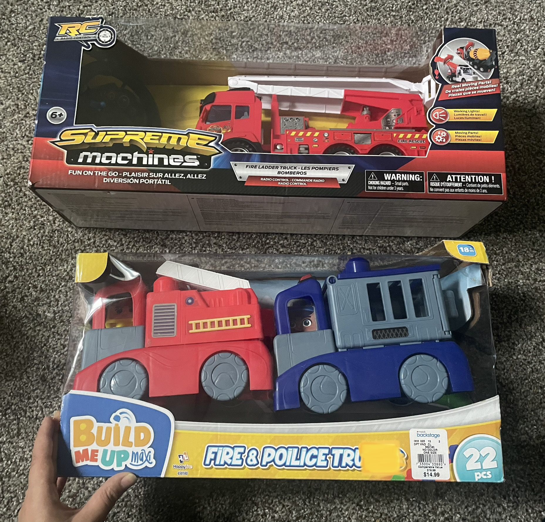 2 New Toy Trucks