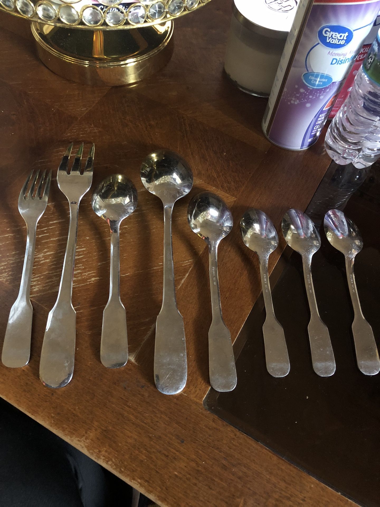 Williams Sonoma Bastille Stainless Steel 18/10 France Smart Choice Flatware B59WU