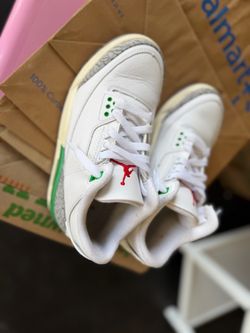 Air Jordan 3 Lucky Green Sneakers
