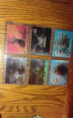 WWF artbox lot 1999 KANE DX THE UNDERTAKER STONE COLD STEVE AUSTIN 6 CARDS