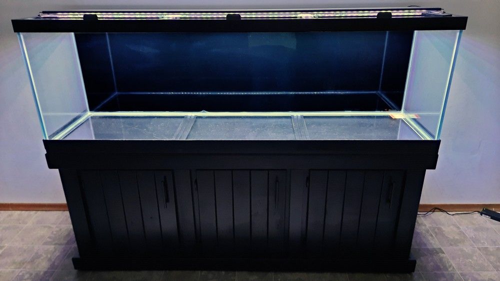 New 125 Gallon Aquarium Fish Tank

Setup