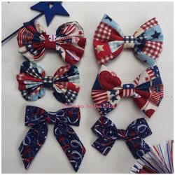 4 of July bows, turbans and headbands!!