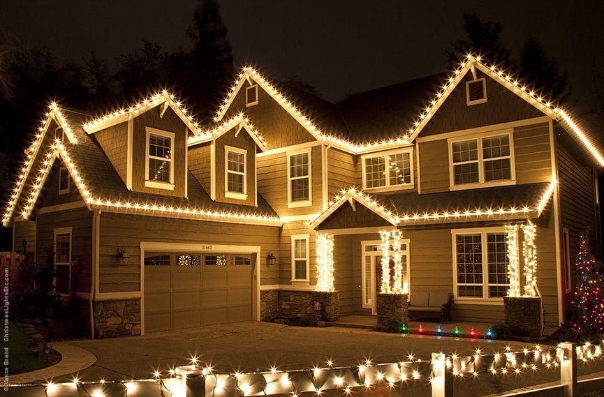 Christmas and Halloween Holiday Lights