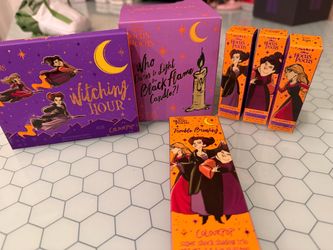 Colourpop hocus pocus make up set candle eyeshadow lipstick