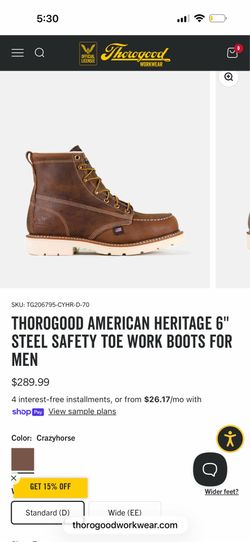 Thorogood boots