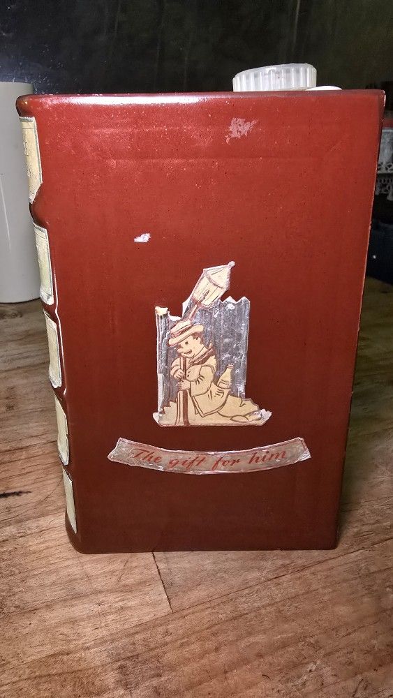 Vintage Secret Book Decanter