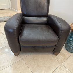 Modern Leather Recliner
