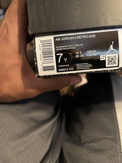 Jordan 3 Size 7y