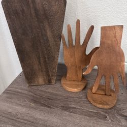 Wooden Jewelry Display