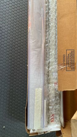 Brand New Light Gray Custom Made Vertical Blinds