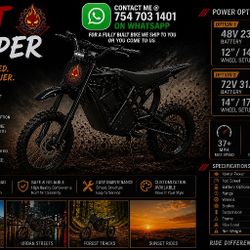3500w 49v 23ah ELECTRIC DIRT BIKE