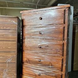 New Pinewood 5 Drawer 