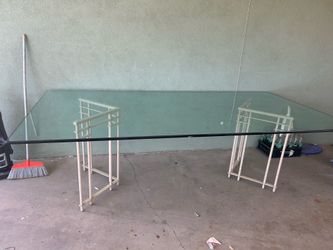Glass table