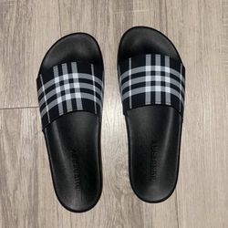 Burberry Slides Size 10 -100% Legit ✅Brand New