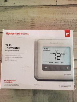 HONEYWELL T4 PRO thermostat 
