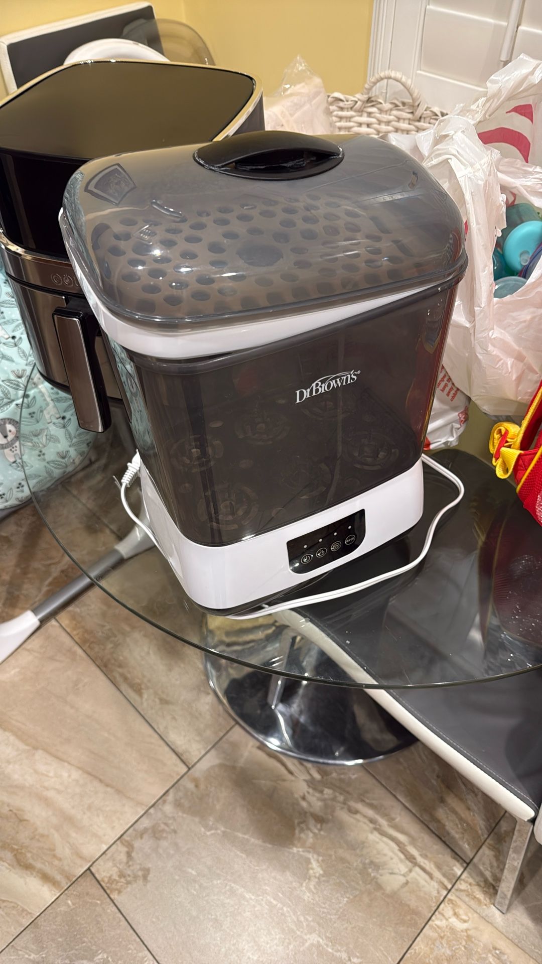 Dr. Brown’s bottle sanitizer