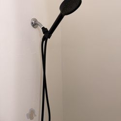 Filtered High Pressure Shower Head – Matte Black