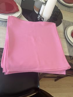 Cervilletas Para Eventos De Tela Colo Pink