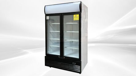 NSF 48 inches two glass door refrigerator LG1000