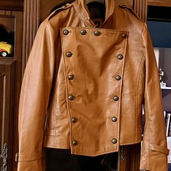 New Men’s medium Rocketeer jacket Genuine Leather 