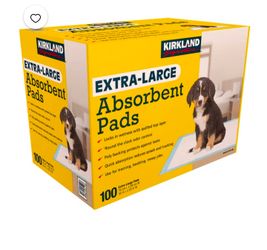 Kirkland Signature Extra-Large Absorbent Pads 100-Count