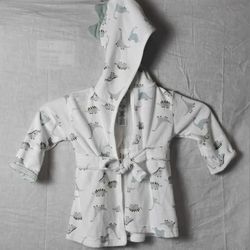 Baby Dinosaur Bath Robe Size 0-9m Carter's Just One You