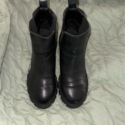 Steve Madden Black Booties 
