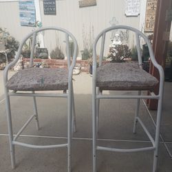 Two High Chairs With Table