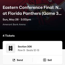 New York Rangers Vs Florida Panthers Game 3 Home Game 1