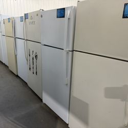Several Clean Refrigerators 