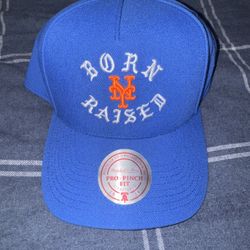 Born X Raised New York Mets Hat 