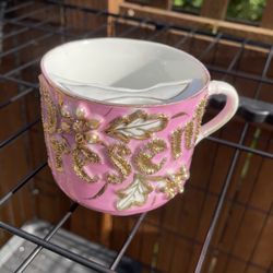 Antique Mustache Barbershop Mug