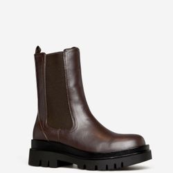 Platform Lug Sole Bootie