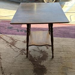 Antique end table