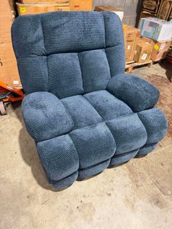 Oversized Zero Gravity Power Recliner Chairs for Adults Electric Recliners Chair Soft Fabric Overstuffed Single Reclining Chair Theater Seating for Bi