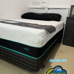 Queen Chill Mattress And Box Set New Cama 