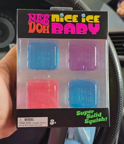 NeeDoh Nice Ice Baby, Satisfying Square