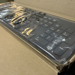 HP Slim USB Keyboard (New, in Box/Plastic)